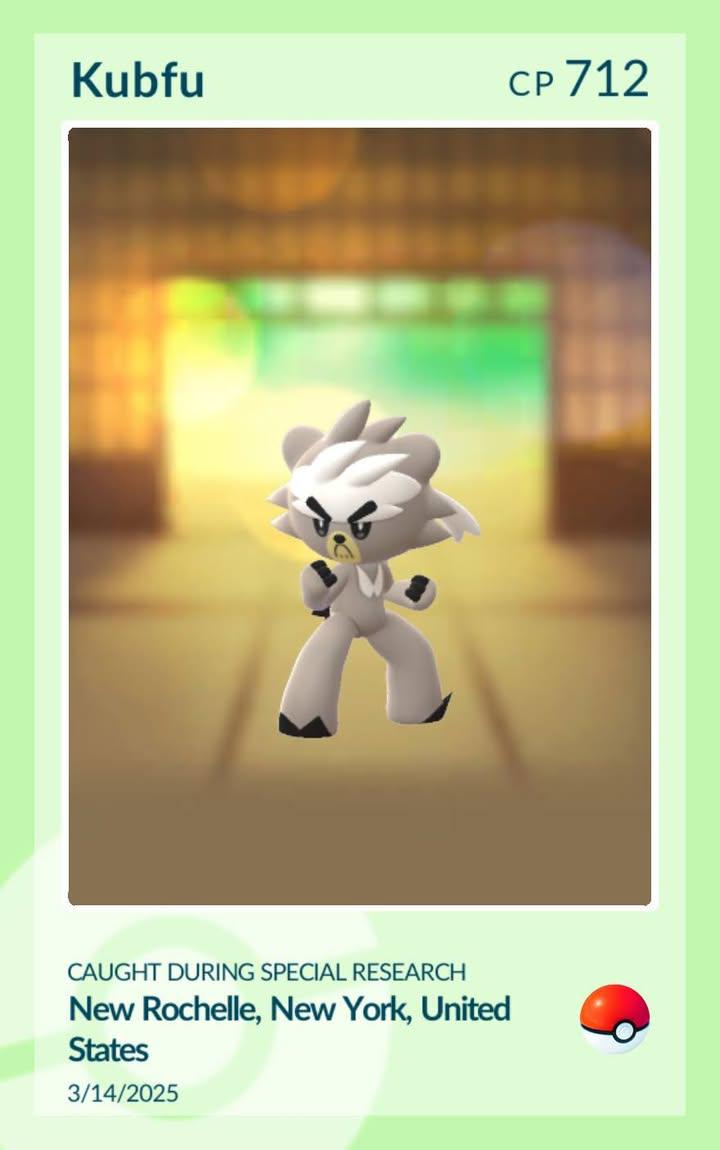Christo29672913's tweet photo. @Christo29672913 Caught My 11th Dynamax Pokemon Kubfu .
#PokemonGOfriends
#Pokemon
#PokemonGO
#Nintendo
#GameFreak
#dynamaxkubfu
#DynamaxPokemon https://t.co/Fi5Pb07PYF