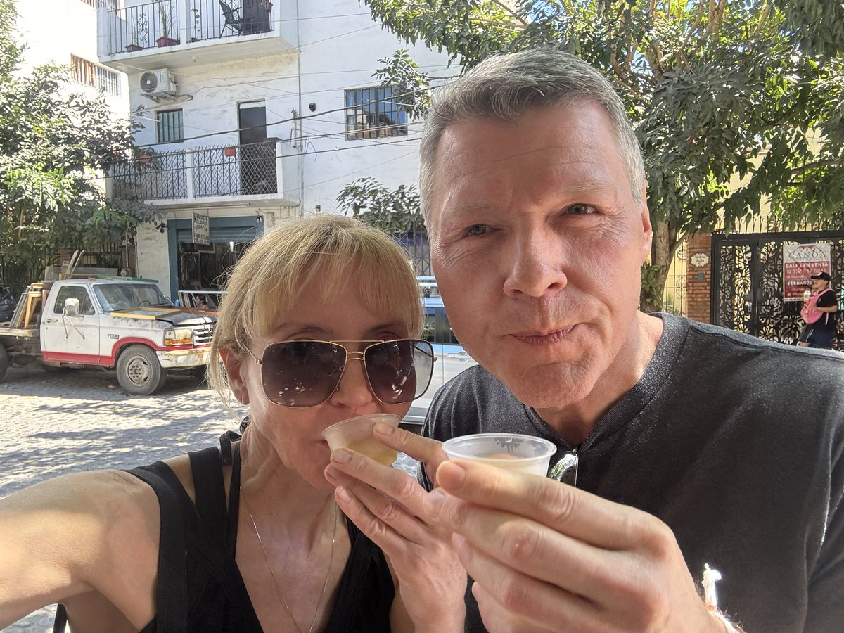 allantowns's tweet photo. Talia and I spent the day yesterday exploring Puerto Vallarta’s incredible seafood scene with #VallartaFoodTours, and it did not disappoint. Every stop had something unique to offer, from fresh ceviche to perfectly grilled tacos. https://t.co/M3MnDYT19U