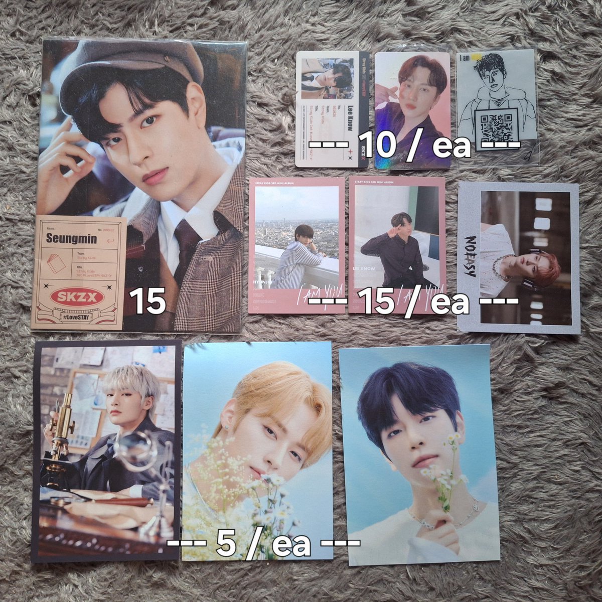 skyeino's tweet photo. wts clearance sale photocard merch stray kids

prefer ambil banyakan
dom kalsel (freeongxtra)
keep event with dp
good condi (not for sensitive buyers)

t. chan changbin lee know felix seungmin i.n ot8 christmas evek skz-x i am you noeasy id card postcard https://t.co/4jZsjxd7vH