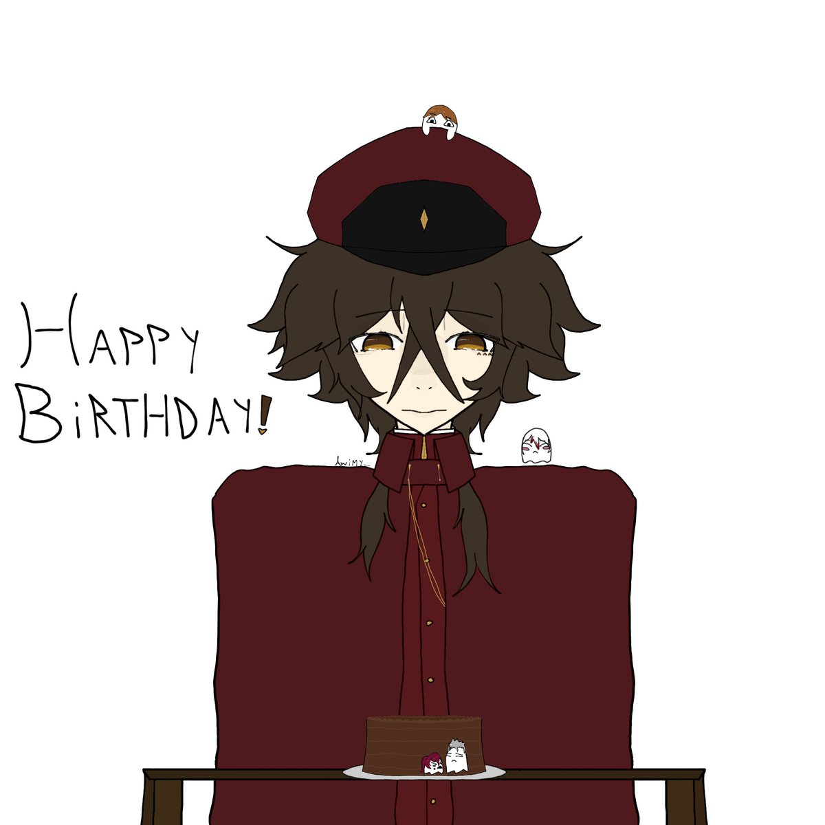 Awimy_'s tweet photo. No me gustó cómo me quedó pero bueno..
#BSD #tetchou #tecchou #huntingdogs https://t.co/5iiAoyVHZ5