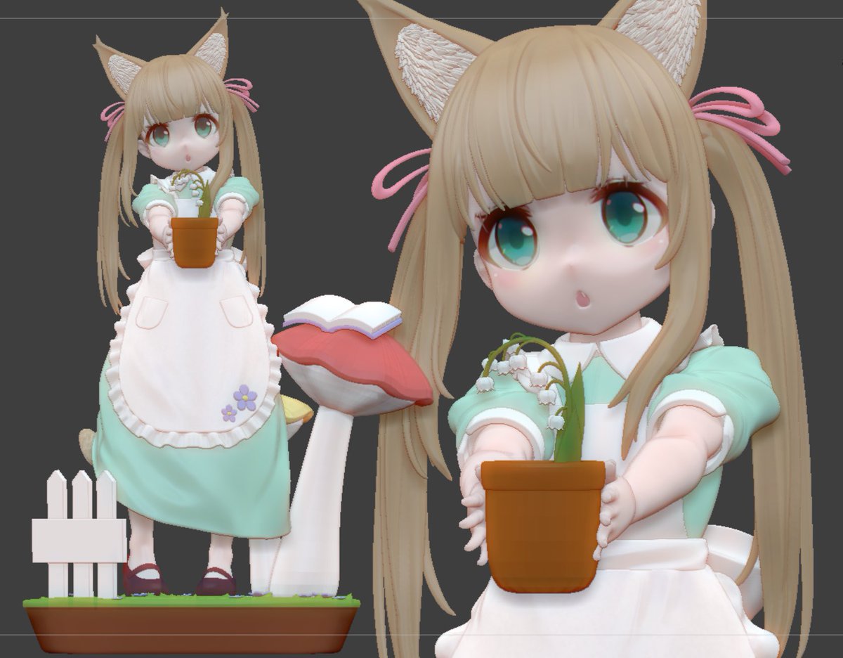 迷走しまくってようやく形になったきなこ🌼🍄🐈
#うちのねこが女の子でかわいい