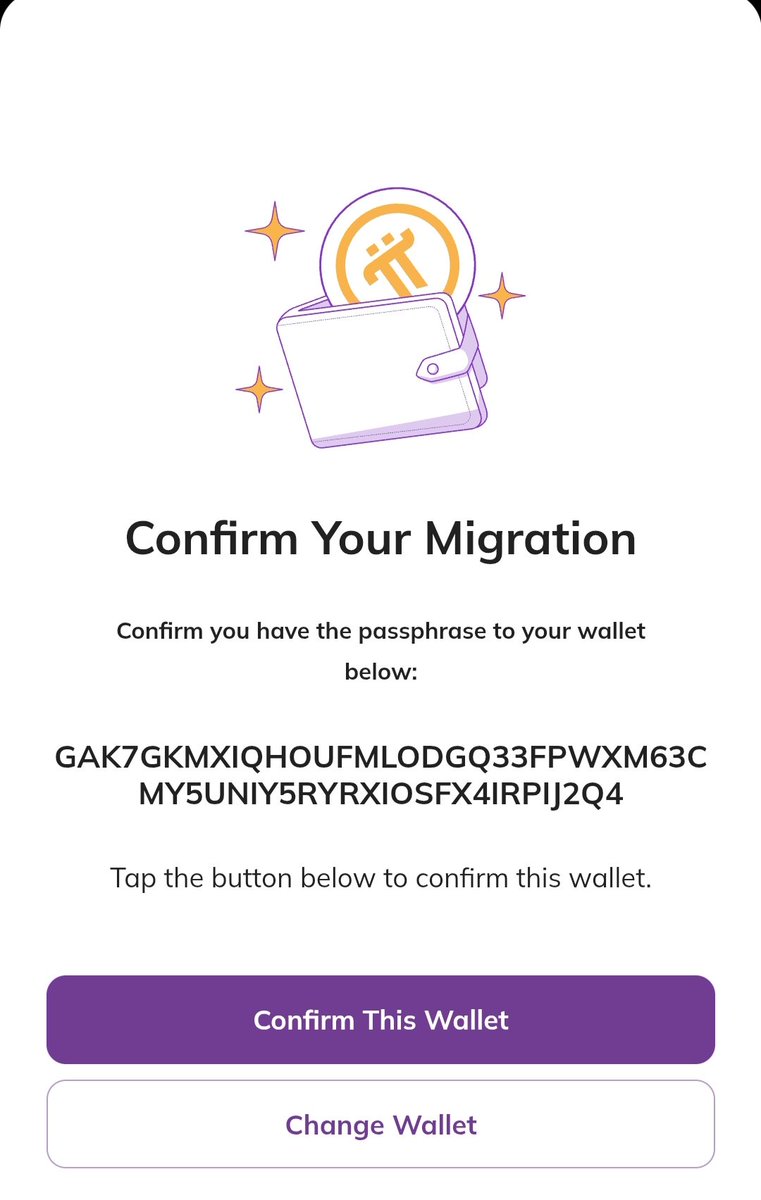 Có phải sau khi KYC được duyệt, mn sẽ nhận được confirm địa chỉ ví này để chuẩn bị nhận Pi về ví ko ace? Ai có kinh nghiệm đi trước rồi cho mình xin xác nhận với?