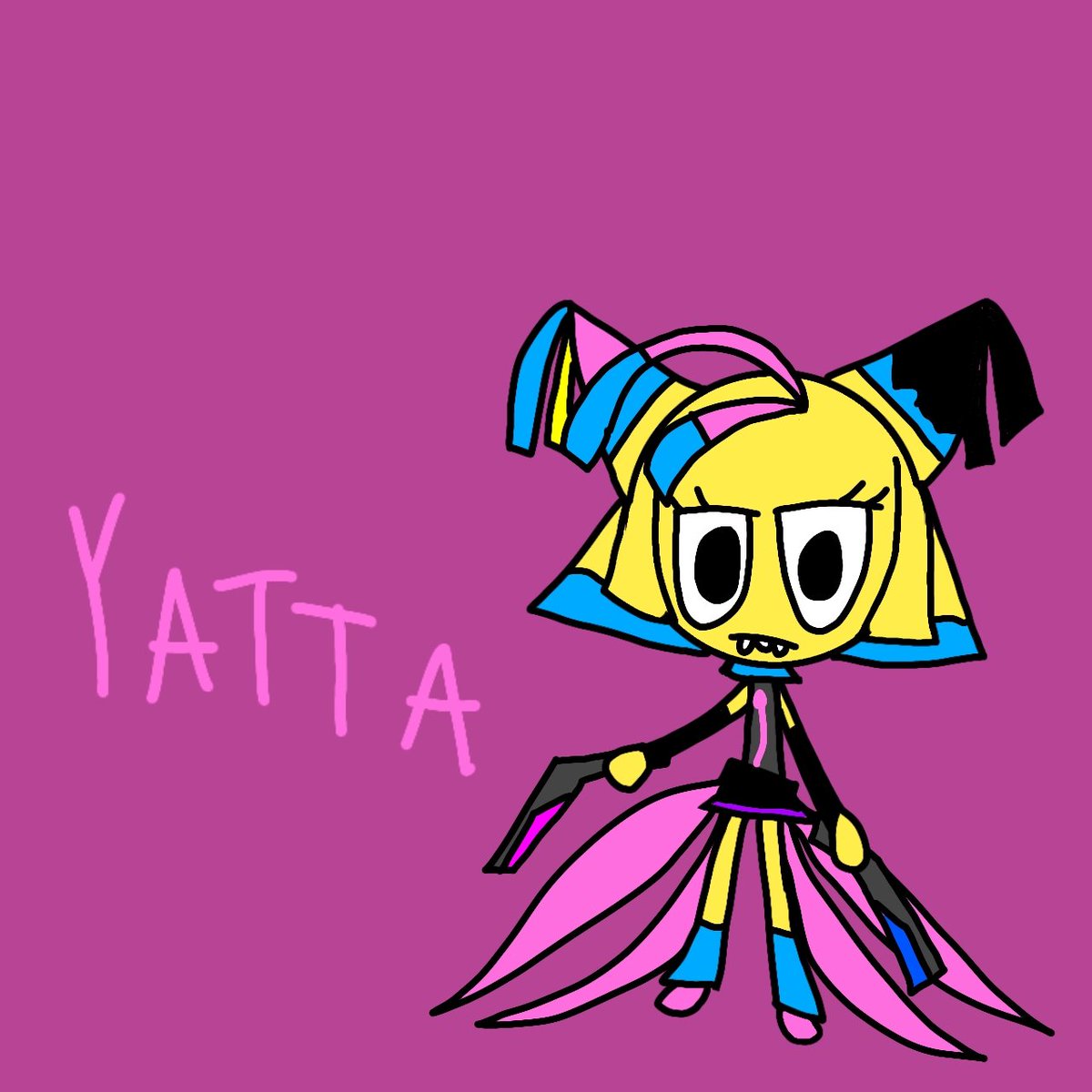 BFB48ovRVUGlWGQ's tweet photo. Yatta

#murderdrones #murderdronesau #murderdronesvoidau #mdvoidau #dandysworld #dandysworldau #dandysworldyatta #dandysworldlooey #looey #yatta https://t.co/UHtLPI1Z7q