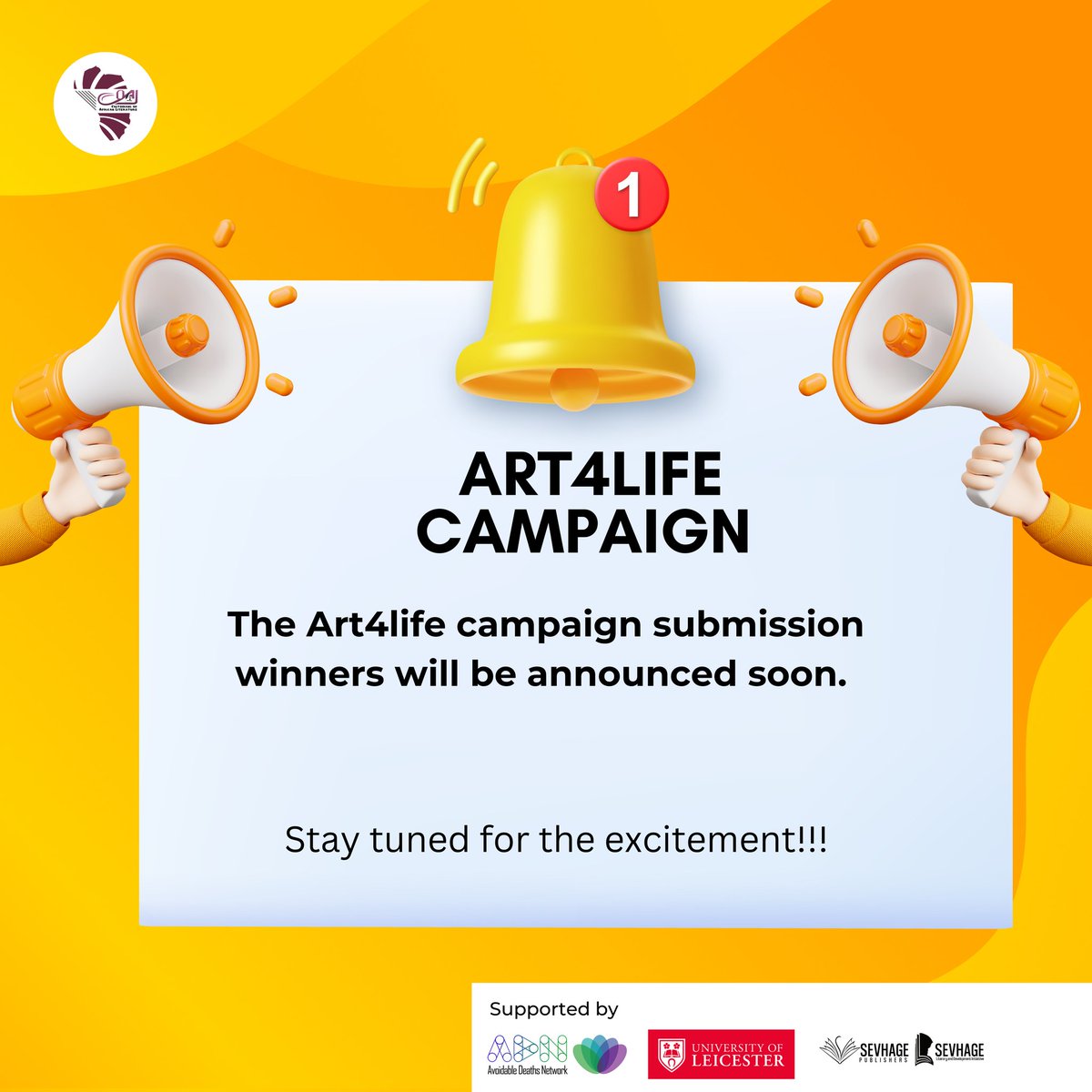 COALNG's tweet photo. The Art4Life campaign winners are about to be revealed, and we can’t wait to share their powerful stories, poetry, and photography with you!
These incredible works ignite passion, and shine a light on avoidable deaths in Africa and beyond.
Stay tuned!!!
#Art4life https://t.co/FvCd317wYt