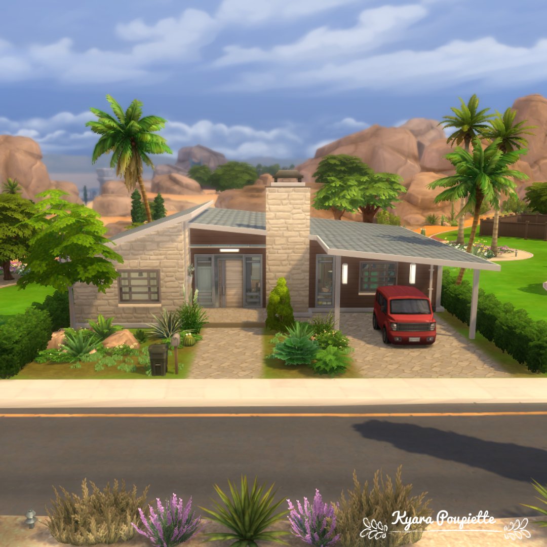 Kyara_Poupiette's tweet photo. New Build! ✨Vista Quarry!✨
Aujourd'hui, je vous présente ma rénovation du terrain "Vista Quarry" basé à Oasis Spring.🌵
Cette grande maison familiale a été inspiré par ma famille des Spencers.☺️
Dispo sur la galerie =>🔆Kyara_Poupiette🔆
#Sims4 #sims4build #showyourbuild https://t.co/K5HpBuzyp5