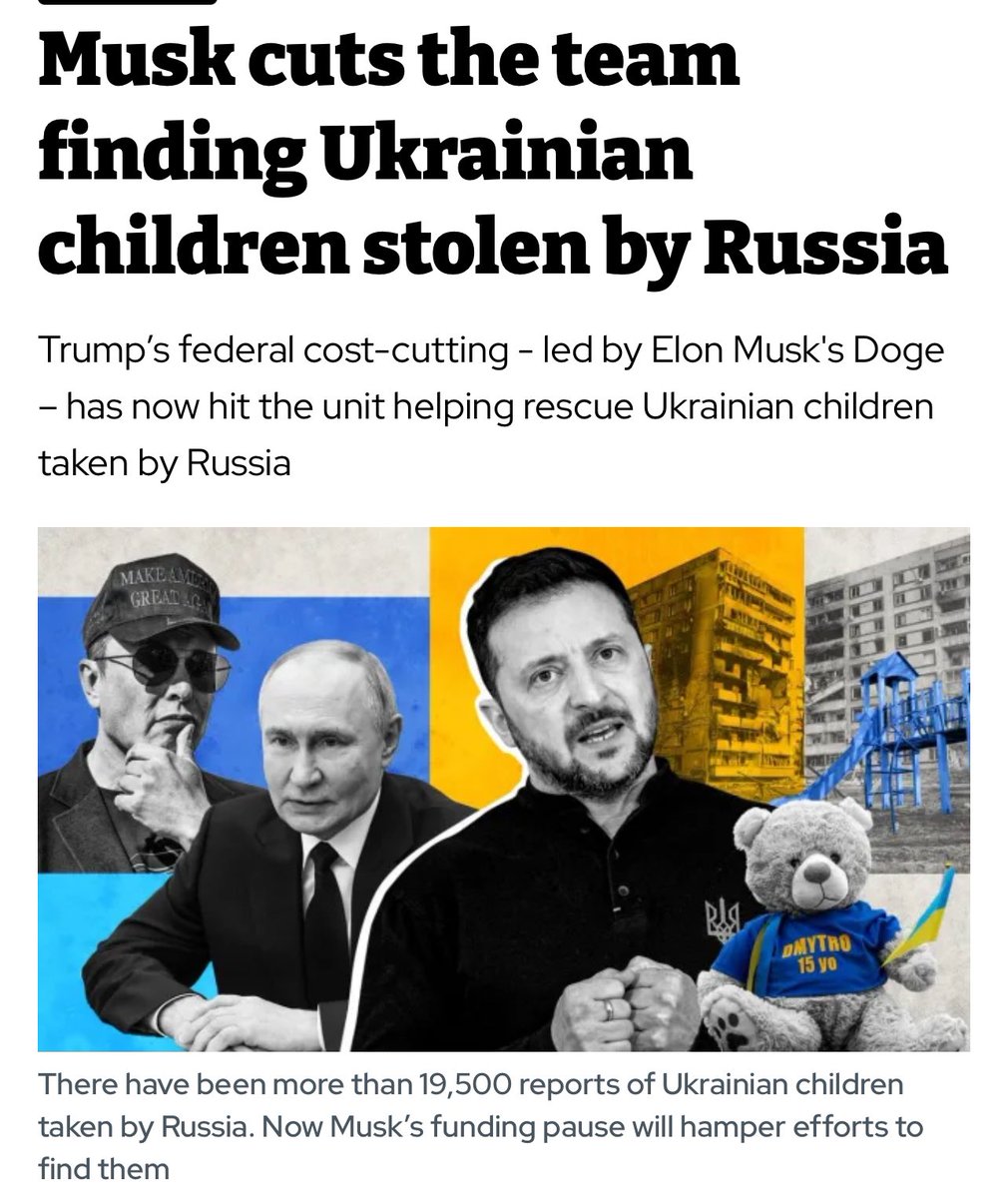Apparently a lot of people are just finding out, but yeah, there’s a state-organized mass kidnapping campaign on occupied territories, children are forcibly deported to russia, sent to re-education camps, and given up for adoption. Article 2 of the Genocide Convention