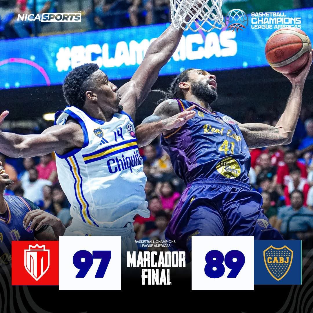 ¡Victoria para Real Estelí Basket 🇳🇮!

El tren del Norte 🚂 venció a Boca Basquet en el segundo partido de la Basketball Champions League Americas con marcador de 97-89 se viene el tercer partido el día de mañana🏀