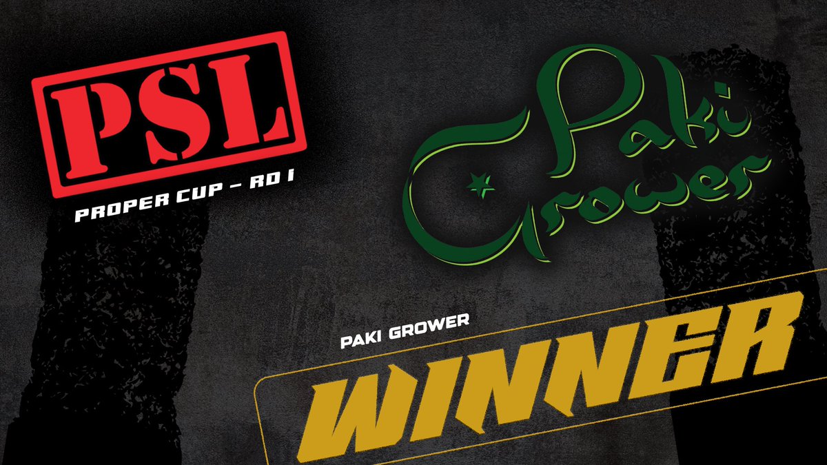 Proper Doinks (@properdoinks) on Twitter photo Massive win for <a href="/PakiGrower/">The Pakistani Grower</a> who is now moving on to the Quarter Finals🔥
He will go on to face the winner of <a href="/Preferredgarden/">Preferredgardens</a> & <a href="/GreasyCouture/">GreasyCouture</a>👀
#BUTHOWDOESITSMOKE Massive win for <a href="/PakiGrower/">The Pakistani Grower</a> who is now moving on to the Quarter Finals🔥
He will go on to face the winner of <a href="/Preferredgarden/">Preferredgardens</a> & <a href="/GreasyCouture/">GreasyCouture</a>👀
#BUTHOWDOESITSMOKE