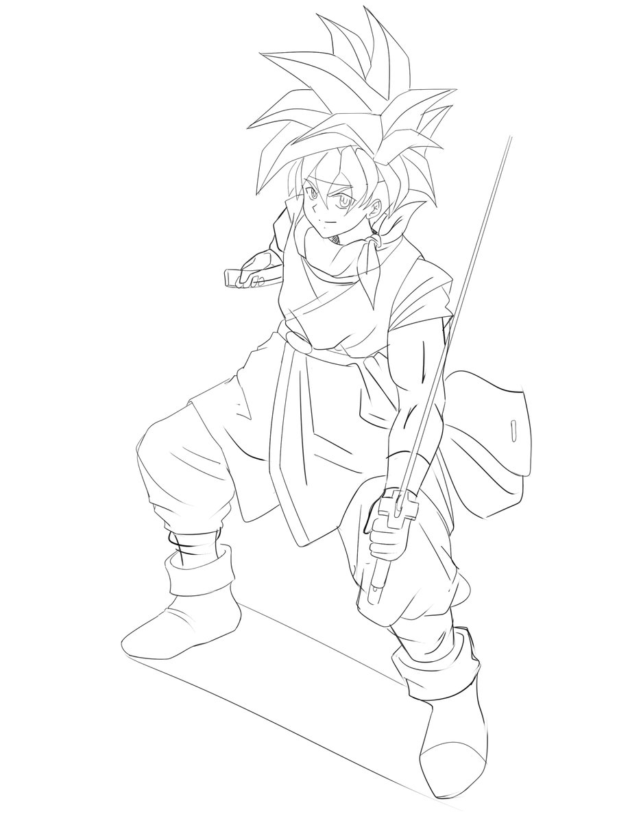 Diogossaurus's tweet photo. My frist JRPG,this classic still lives on!
This is my tribute to the game that taught us about fate, friendship, and courage.
Happy 30th Anniversary, Chrono Trigger!
#ChronoTrigger30th #ChronoTrigger #RPGLegend #Fanart #TimeTravel https://t.co/JWM68HdbVk