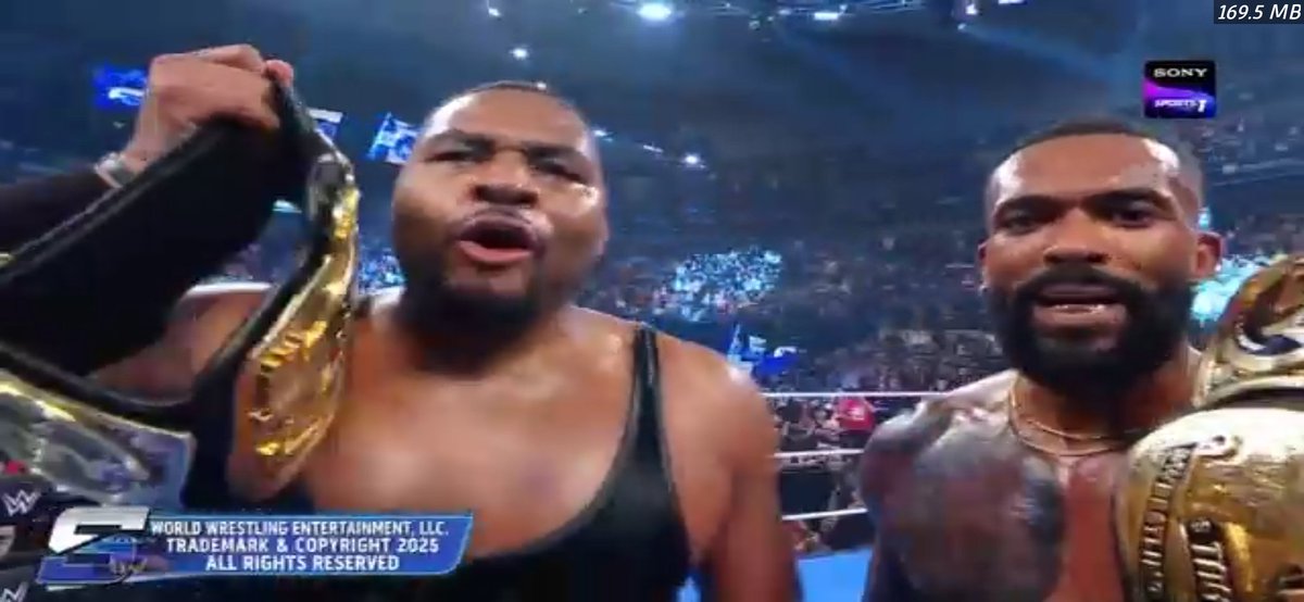 Kamalpr55283835's tweet image. 👏 Congratulations for the New 🤩 #TagTeamChampion #StreetProfits 🥤superb 🤟awesome match on #SmackDown