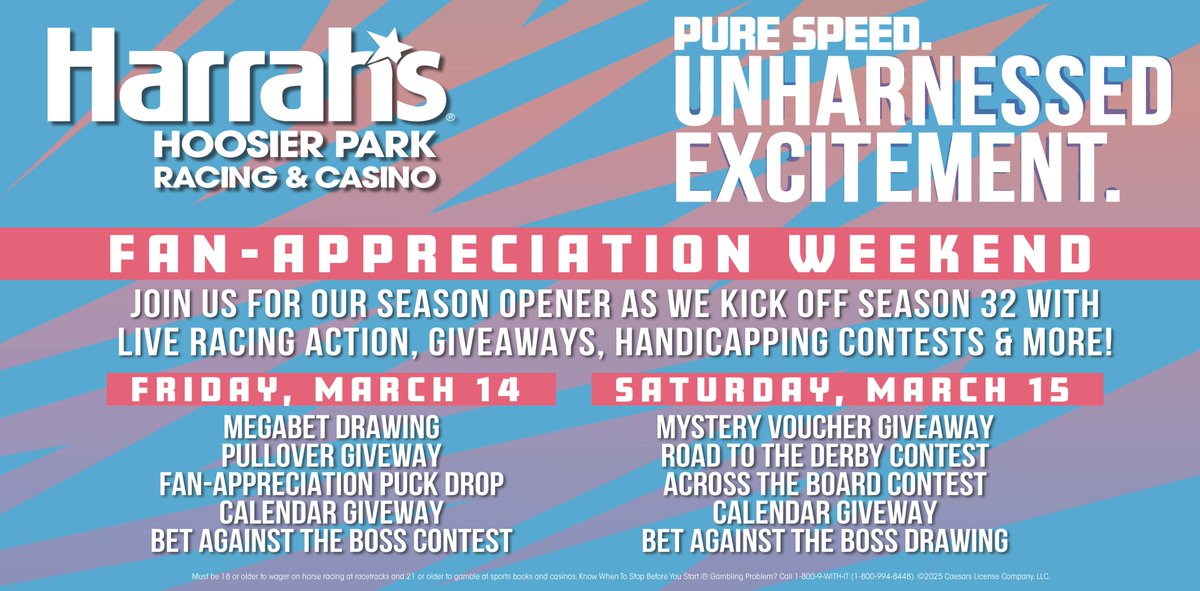 Harrah's Hoosier Park tweet media