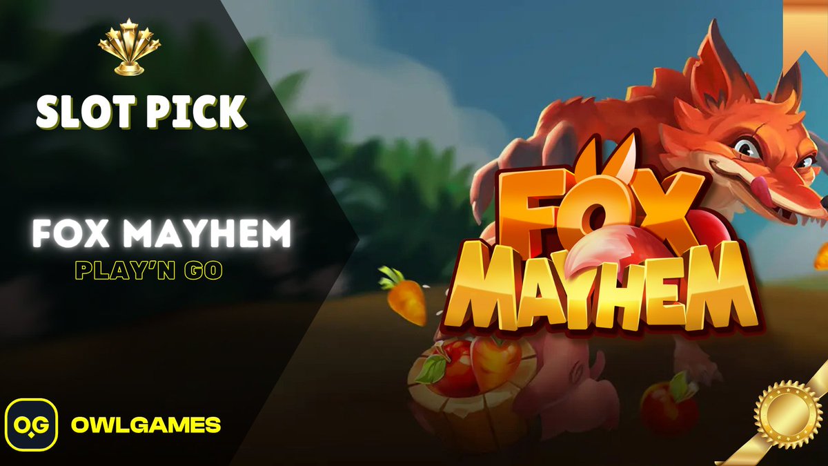 OWLDAOio's tweet photo. 🦉Our slot pick has 20 active paylines, a 5x3 grid and winning combinations that will fill your bags 💰
It's Fox Mayhem! 🦊💥
Play here: https://t.co/O3HfCN28ne and win today! 💸🫰
#SlotPick #Win #Games #Casino #Web3 #GambleFi https://t.co/EyDOqwtaqr
