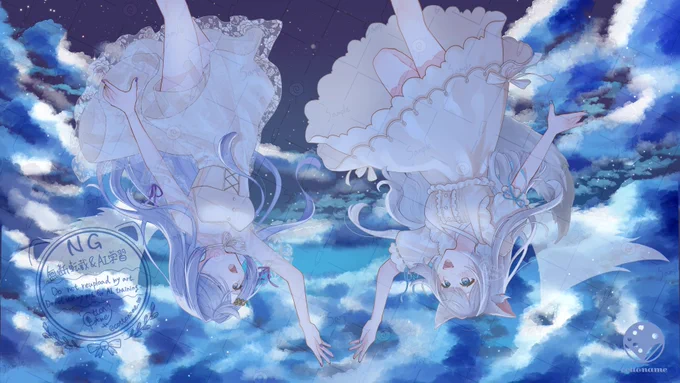 【Works】 癸稜レオ様(#_ryo_0505 )とうるる様(#UluluZev )の『アスノヨゾラ哨戒班』歌ってみたにてイラストを担当させていただきました! おふたりそれぞれをイメージした衣装デザインになっているので、そこもお楽しみポイントです⋆ ˚。⋆ 𝜗𝜚 ꙳ 綺麗な歌声なのでぜひ聴いてください