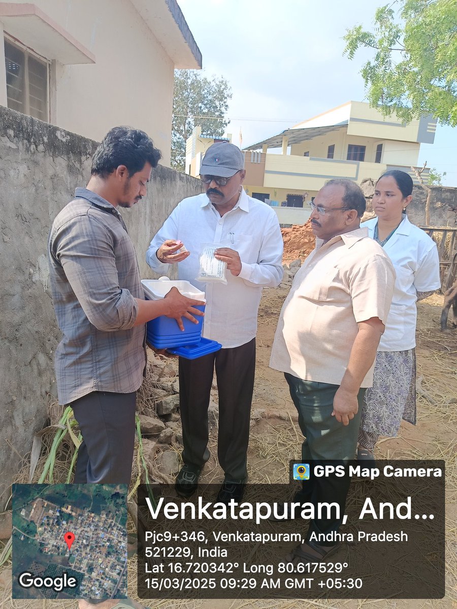 dahontr33217's tweet photo. #fmdcp
#bcp
#nadcp
15-3-2025;
Monitoring of FMDCP and BCP Vaccination at Venkatapuram Village of G Konduru mandal. https://t.co/86SDi9fzrX