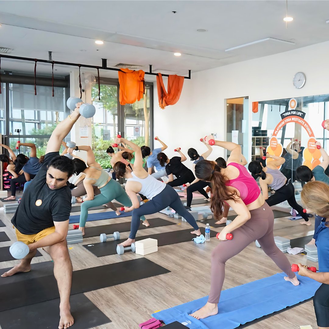 PlatinumYoga's tweet photo. Train with the best! 💪✨

Join our Founder-led class for a session of strength, precision &amp; deep yogic wisdom. 🧘🔥 Whether refining your practice or exploring new dimensions, this is your chance to learn from the source!

📍 Marine Parade, Ang Mo Kio &amp; Jurong Point Studios https://t.co/Q39SixWaEY