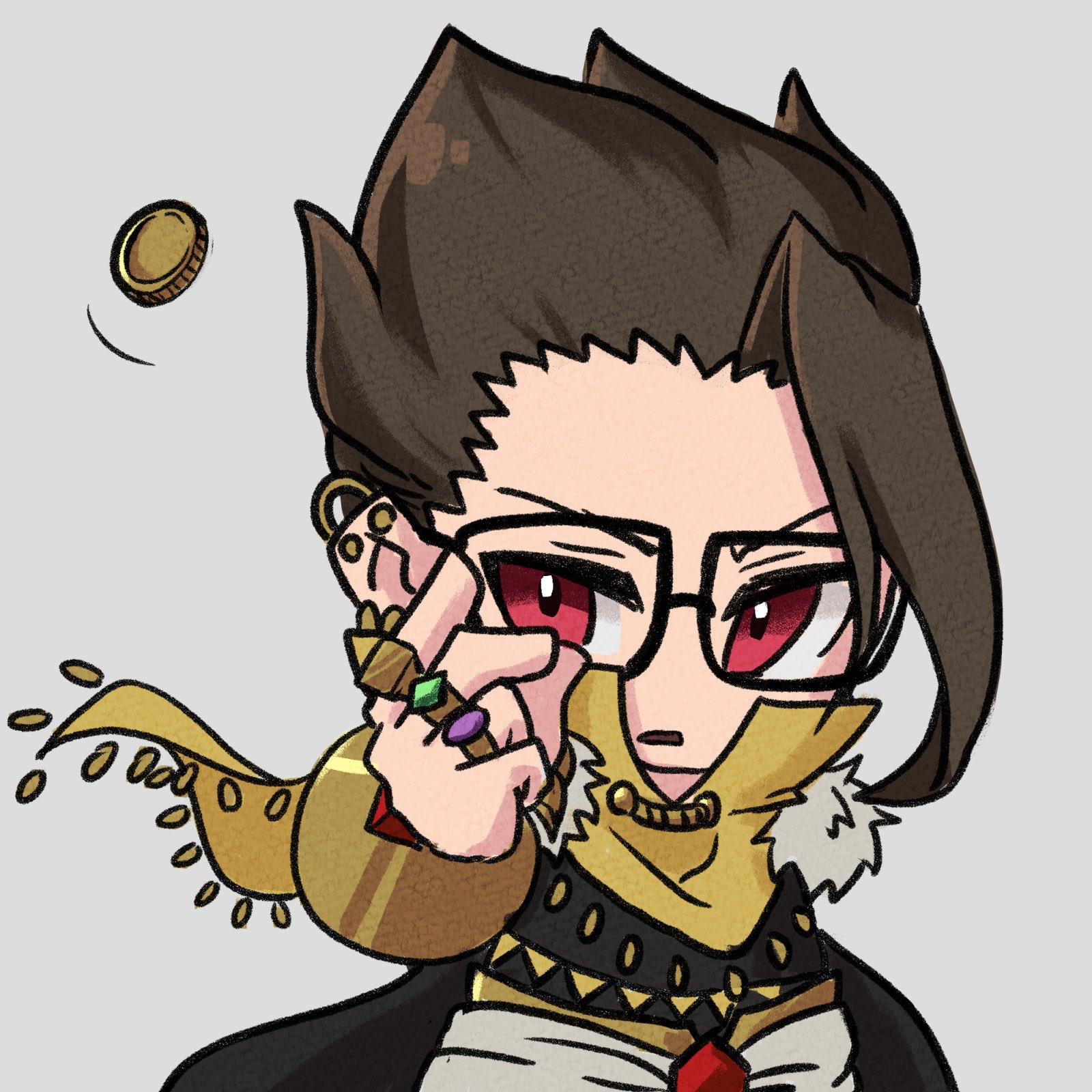⛩狛戌⛩（こまいぬ）ミニキャライラストレーター（mini