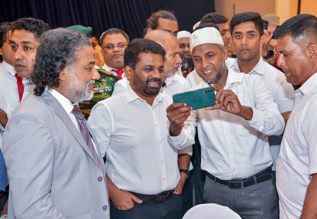 anuradisanayake's tweet photo. I attended the Iftar celebration yesterday (14) at Temple Trees, where we came together to support our Islamic devotees observing Ramadan. It's a beautiful reminder of the values of unity, compassion, and community spirit during this blessed month. https://t.co/vhfb66qGW0
