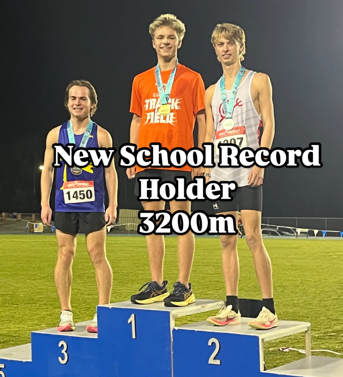 Clinton_Track's tweet photo. Congrats to William Reid on breaking the school record in the 3200m
Time 9:31 #RunningRedDevils https://t.co/B9c7UT6NqW