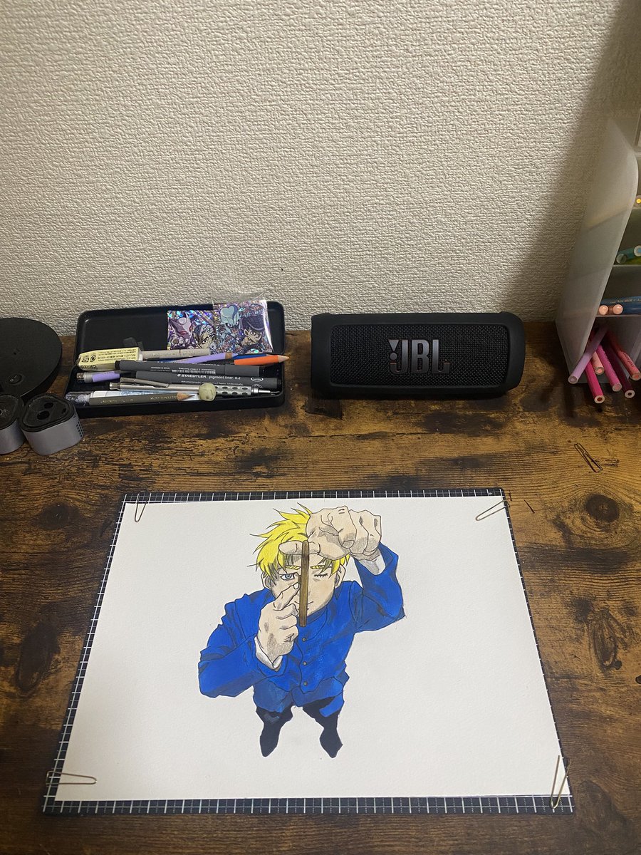 TK11abc's tweet photo. ラファウを描いてみた。

#チ
#ラファウ
#イラスト
#イラスト練習 https://t.co/LEed56nxUF