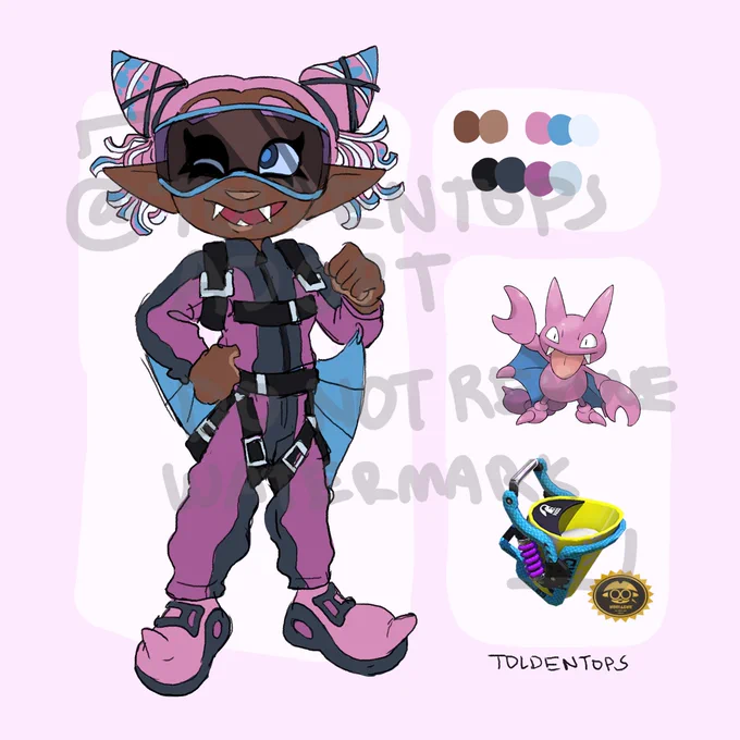 Splatoon oc adopt for  !#splatoon 