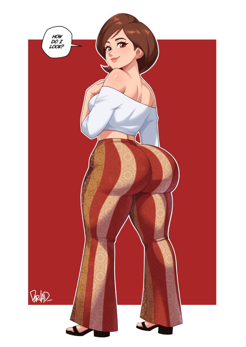 FlexibleHeroine's tweet photo. “I didn’t know this style of pants where back in style.l https://t.co/ZA5OpyJ3pN