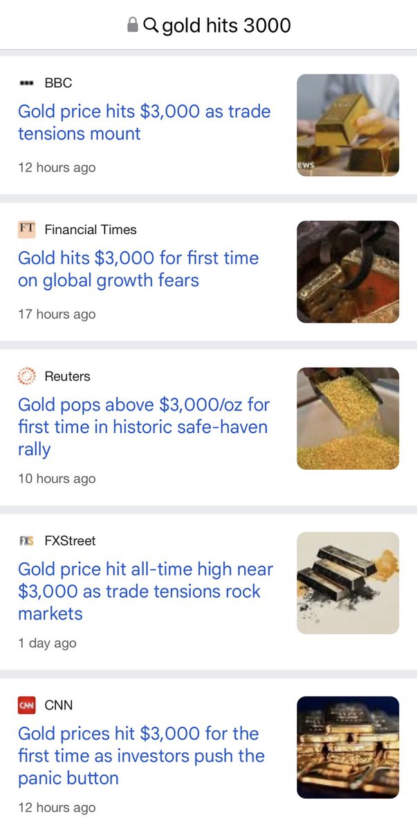 BullionBrief's tweet photo. Here come the headlines !
#Gold3000 https://t.co/r5ymaKjQpS