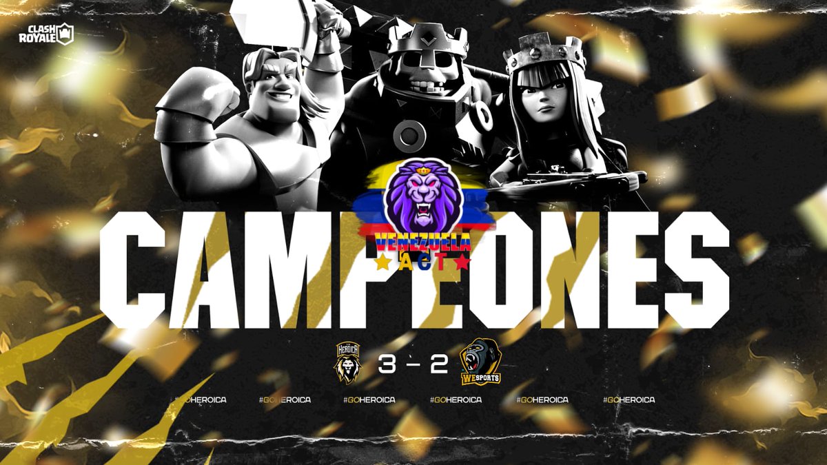 🟣 #CR - CAMPEONES 🏆 ⚪️

Después de un inicio complicado, nuestra manada demostró su garra y remonto el partido. 🦁💜

¡El Título Es Nuestro! 🤠👌🏻

🏟️  • <a href="/VenezuelaAct_CR/">VenezuelaAct</a>
🆚  • <a href="/WeSports_CR/">WeSports</a>
🔶  • GRAN FINAL
🏅  • MVP: <a href="/zErickk08/">Erickk:)</a>
 
#WeAreTHeLions🦁