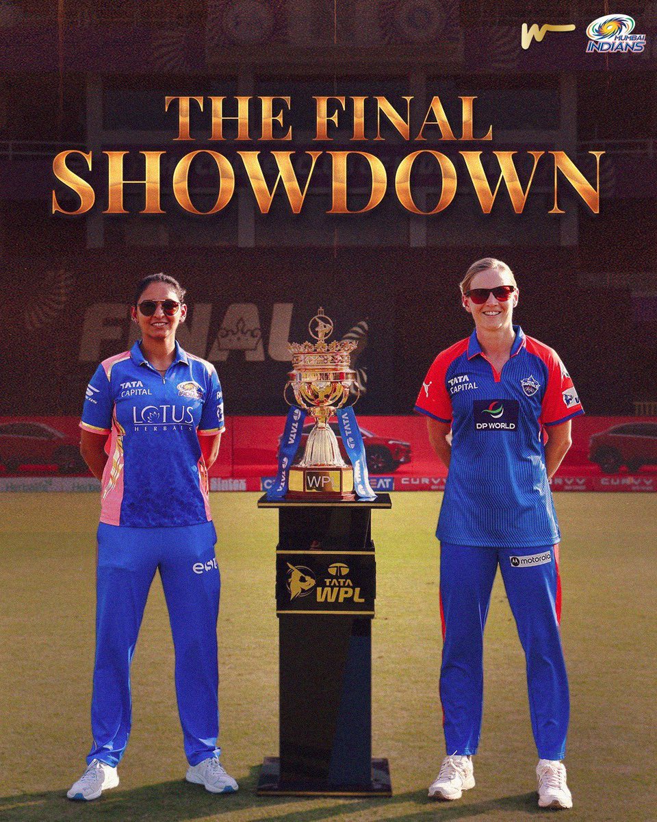 VijayRohitFC's tweet photo. Wpl final 💙

#wpl2025
#mumbaiindians https://t.co/QQOV2JZklx