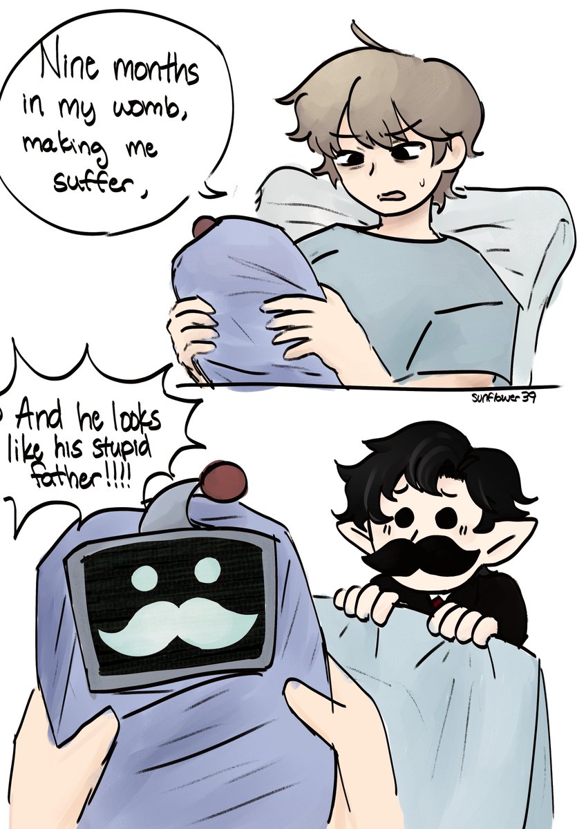 sunflower39__'s tweet photo. #hermitshipping ?? i guess? 
my bf really wanted me to make this with grian and mumbo https://t.co/727tbqpj4U