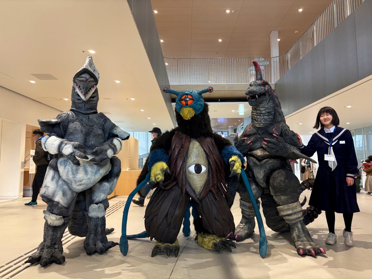 特撮塾三大怪獣テッテに現る！！

#すかがわ特撮塾