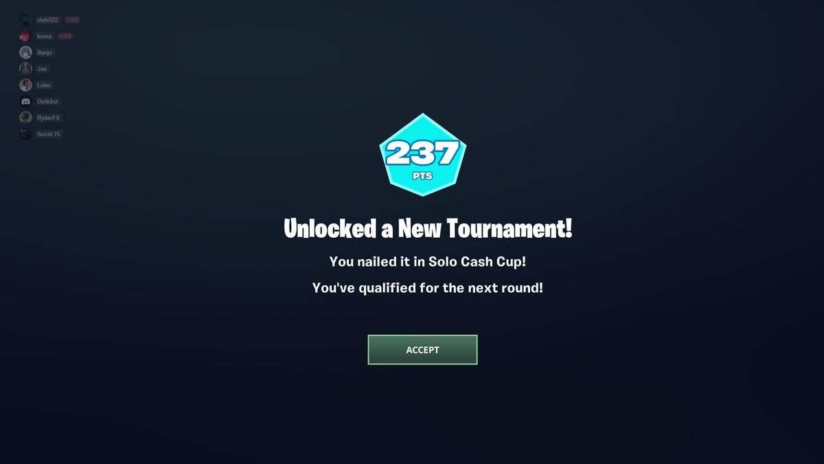 First qual (died offspawn 5 times in a row)