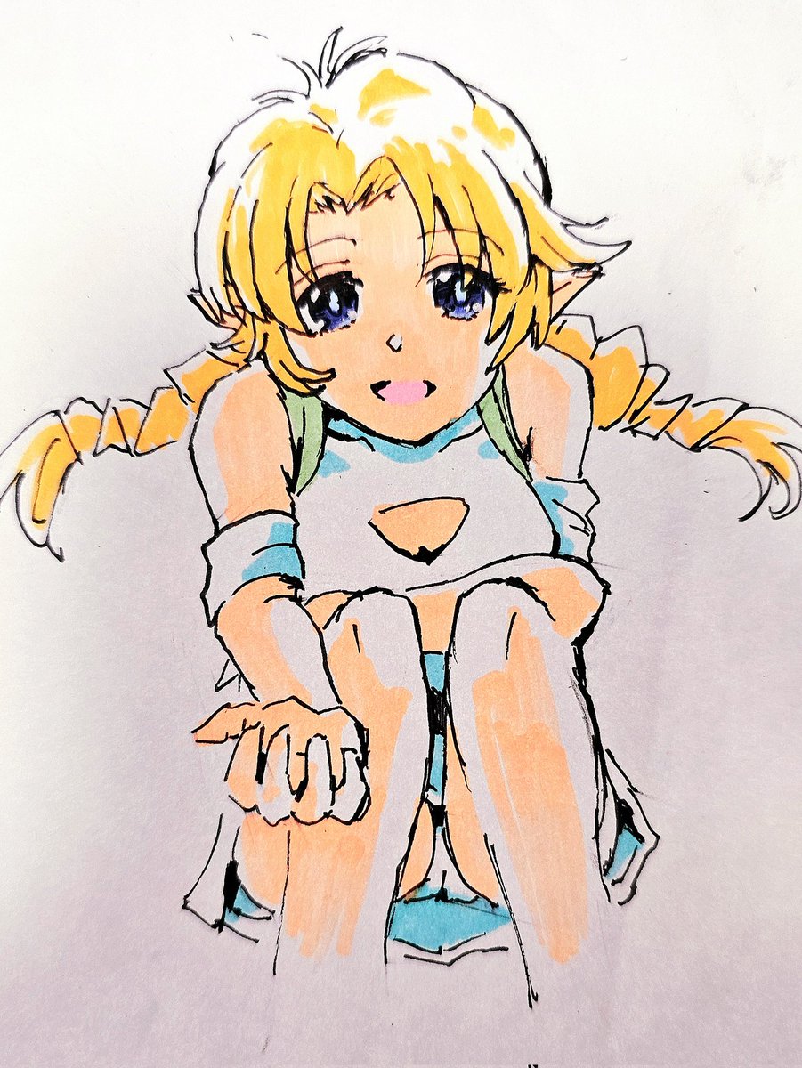 「この世の〜果てで〜恋を唄う〜〜〜少〜〜女ッ!!!! 」|えすえふ/アネゲーのイラスト