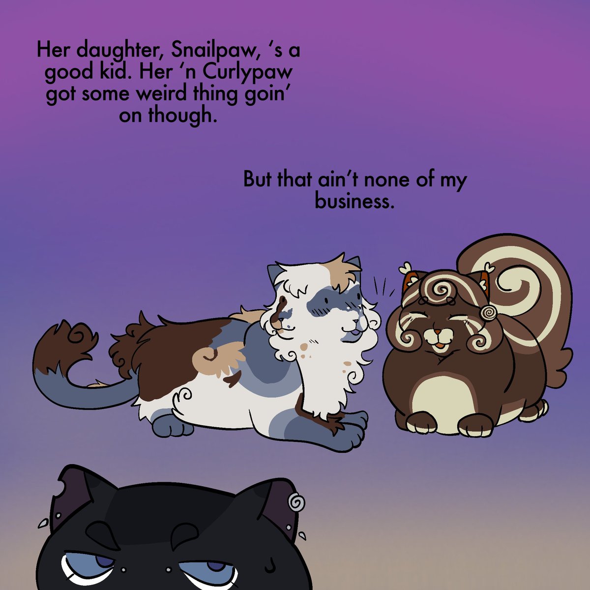 "what do u think about whelk and snail..." -> theyre fine I guess narzisse.straw.page