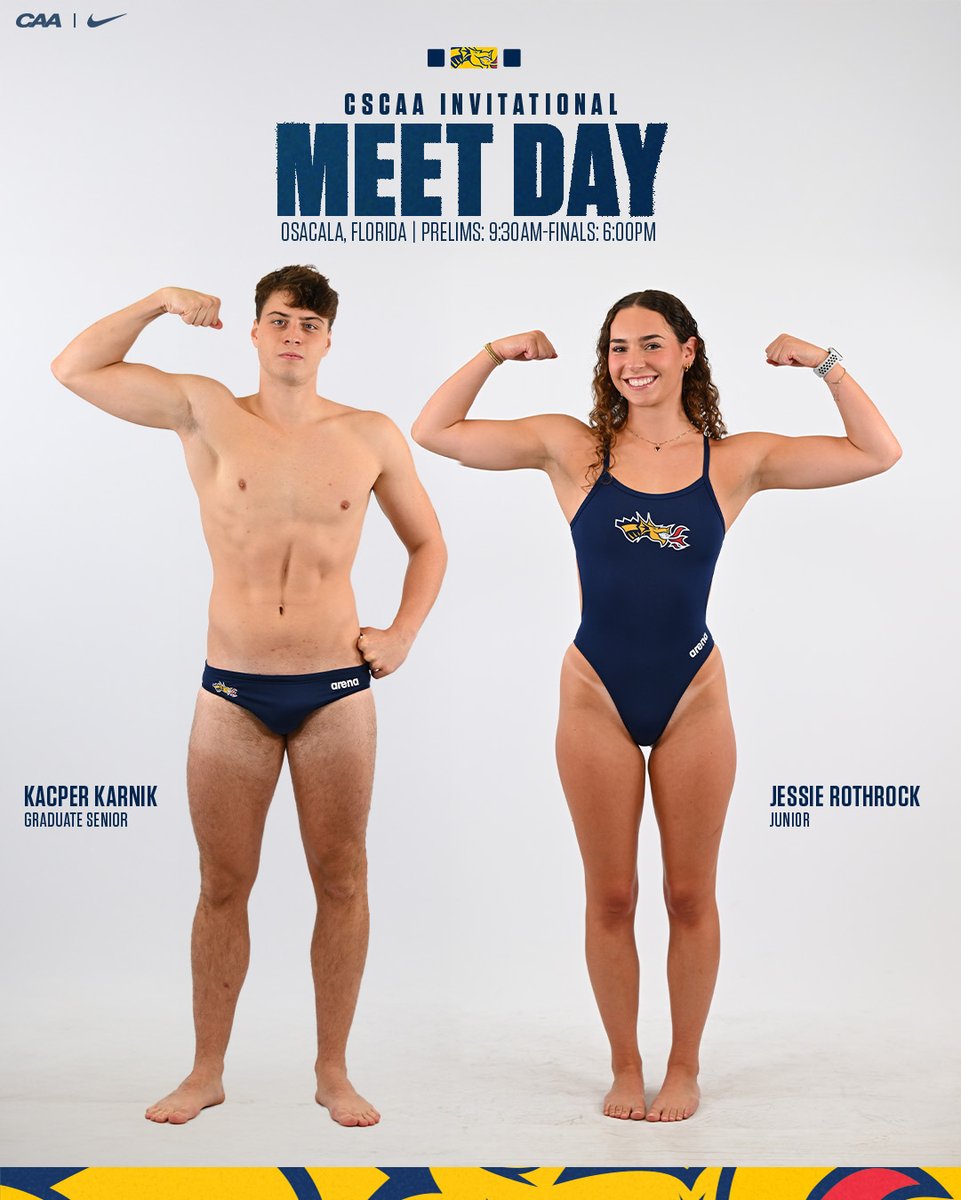 Final Day in Florida 🌴🏊

🆚 | CSCAA National Invitational
📍 | Oscala, Florida
💻 | cscaa.org/nic
#FearTheDragon 🐉