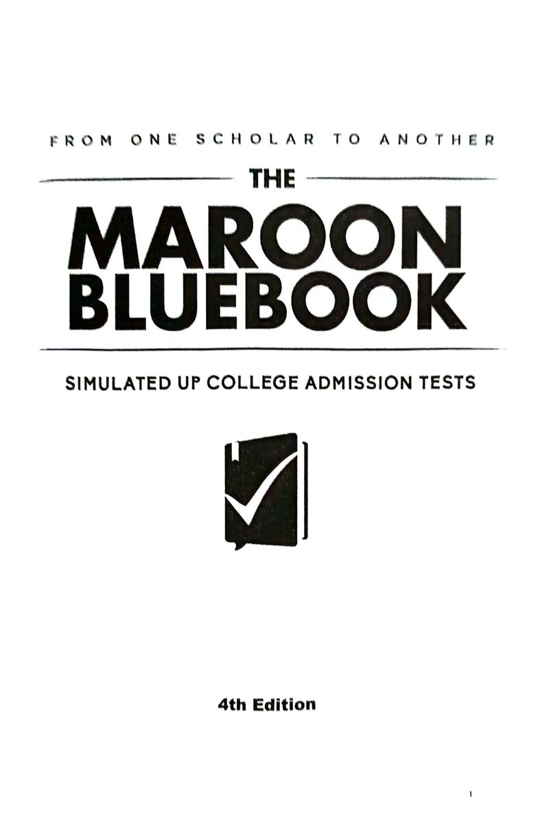 eurithesea's tweet photo. ꩜ .ᐟ𓇼 wts lfb ph — cet review

⟢ the maroon bluebook 4th edition scanned/pdf copy !
⟢ selling for 50php

with free flashcards (quizlet) on the mbb vocab &amp; talasalitaan ⭑.ᐟ

t. acet dcat pupcet upcat ustet college entrance exam pdf reviewers https://t.co/m3voRgJPbN