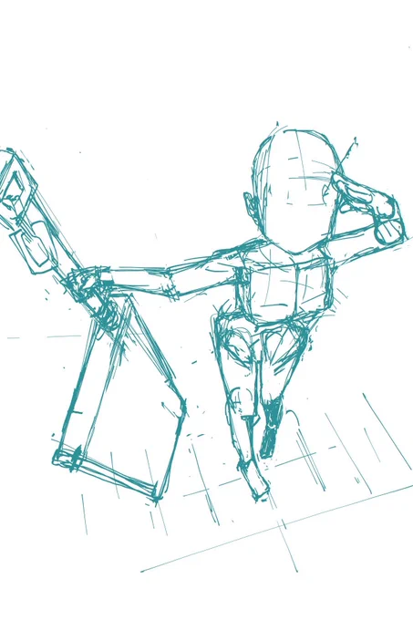メイキングです可愛く描けたと思います 