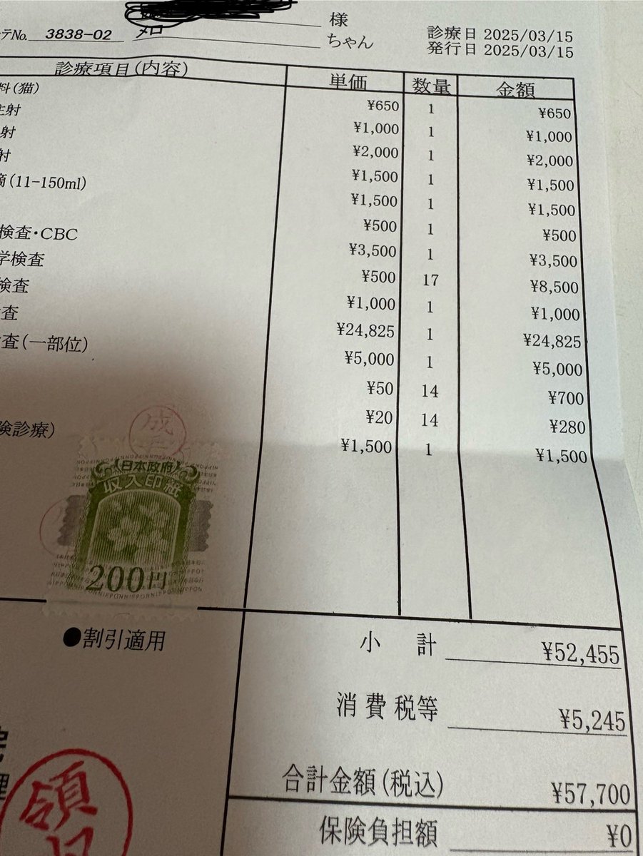 _OwO_vv's tweet photo. ヘモプラズマはまだ疑いなだけだけどね。
一通りの検査はしてもらって帰って来たけどお猫はキャリーから出ないぐらい元気ないので無理矢理には出さずにしてる。
外注の血液検査（PCR）が一番高いね。ご参考まで。
#猫の病気　 #ヘモプラズマ感染症 https://t.co/Lo9l4k7afj