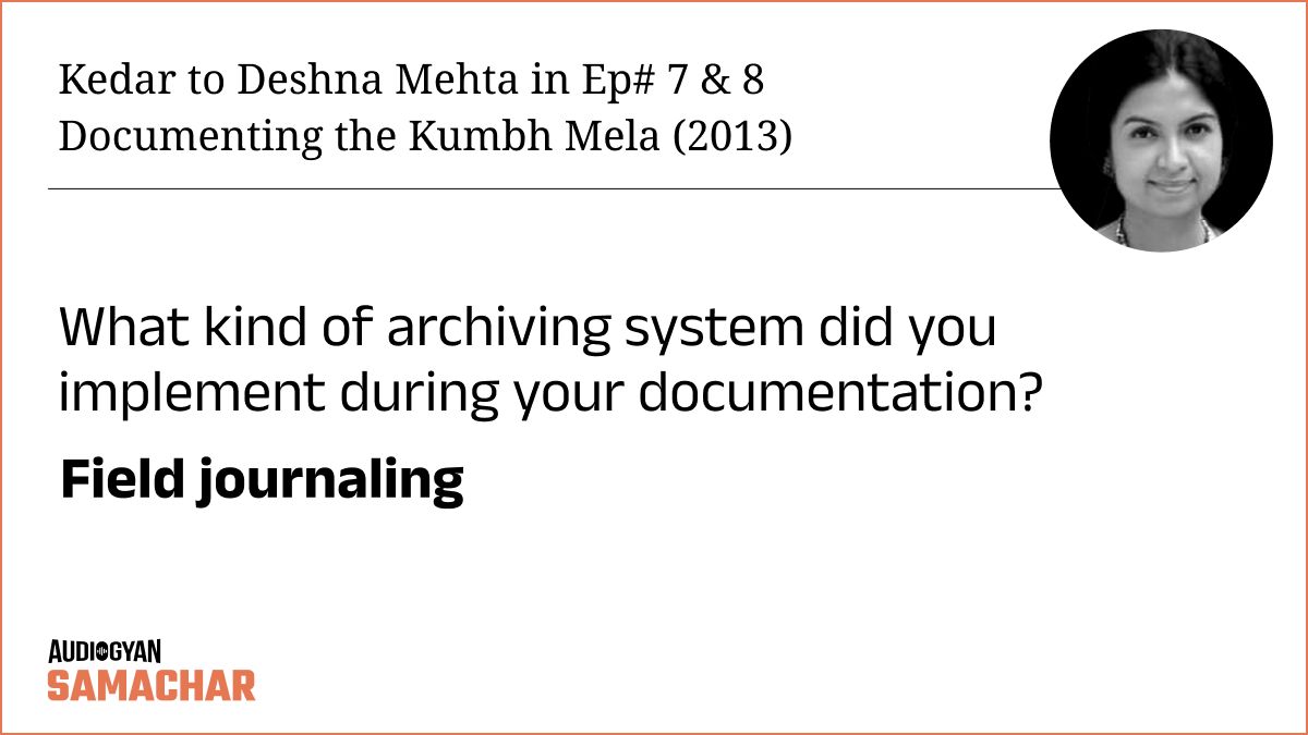 thegyaanproject's tweet image. Miss a day, miss the story!
 For 60 days at Kumbh, Deshna Mehta&apos;s (@deshna1987) team logged every conversation, every location, and every detail. 

Check the long answer - buff.ly/wHzNLCg

#InformationDesign #KumbhMela #StorytellingThroughDesign #Documentation