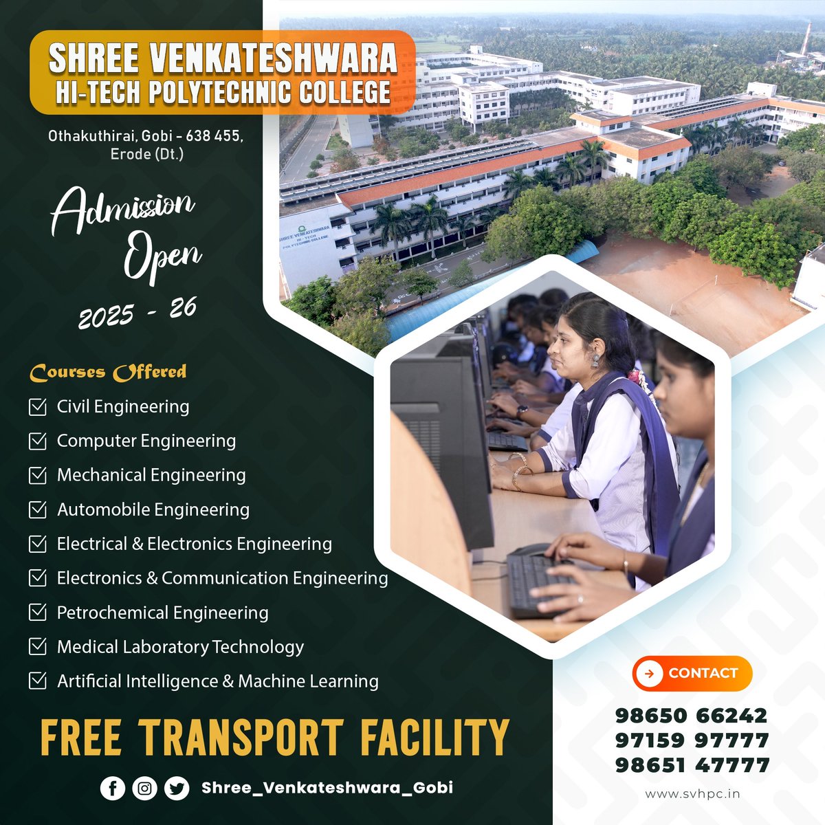 S_V_HiTech_Engg's tweet photo. https://t.co/r8GWC8MRTz