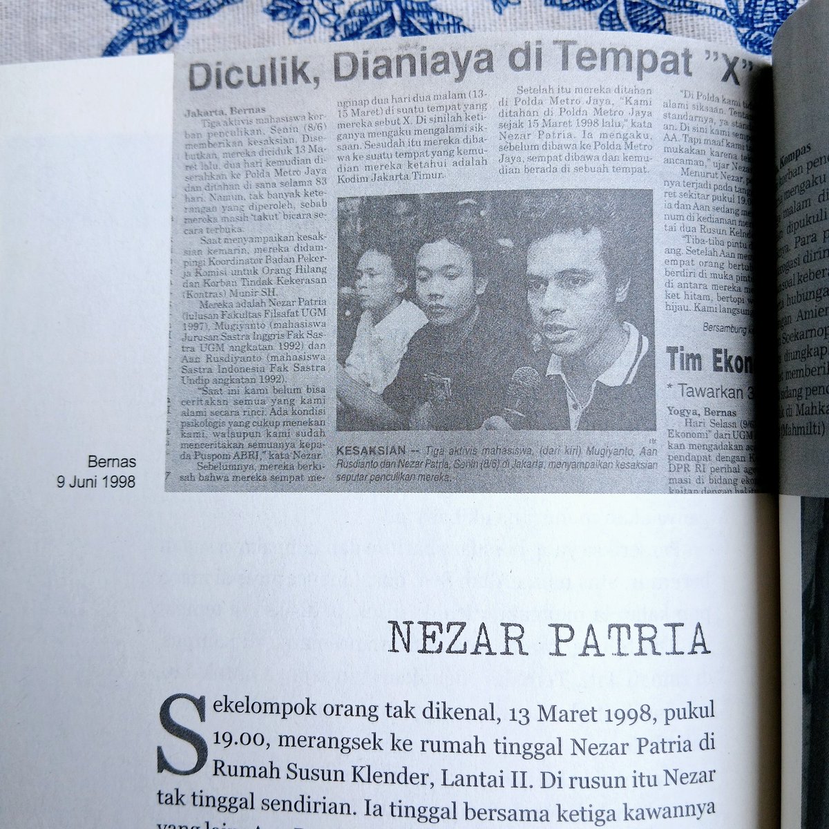 Nasib aktivis di Indonesia hanya ada dua: kehilangan nyawa atau kehilangan idealisme