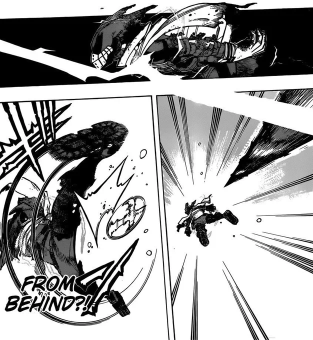 @RealDealRight @ScuffedYt @enemystanduser @AlexSussedAgain Are you serious? Deku has incredible reaction speed, given he's able to dodge Shigaraki's decay and even enhanced quirk bullets (from lady Nagant) that move OVER 2 MILLION miles per second. (These are the same bullets that ripped Shigaraki's hand off b4 he could touch the ground) 