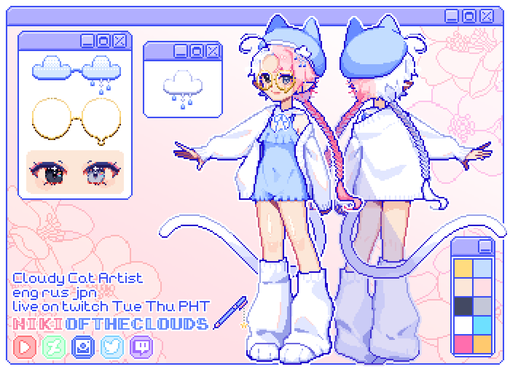 bluefishlulu's tweet photo. Interest check for my old vtuber design !! 

Comes with a LOT of stuff, basically a full VTuber package, including several rigged and rig-ready models, emotes, panels, and a TON of art! 
No logo or overlays due to use of my name/brand

Minimum offer would be $2700
 Please share!! https://t.co/7HoCTFO9SU