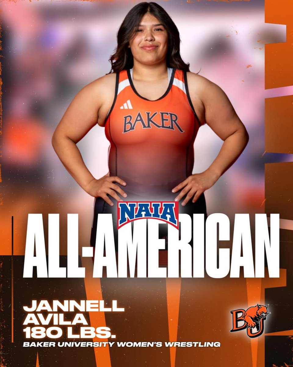 BakerAthletics's tweet photo. WWR: After both wrestlers secured their second straight All-American honors, Jannell Avila and Katherine Heath will compete in the final day of the NAIA Championships!

 🏆 NAIA Championships
📍 Park City, Kan.
⏰ 10 AM
📊 https://t.co/vm9iL7xSXQ
🎥 https://t.co/kfxlsvGjOC https://t.co/bTG7h5jyaf