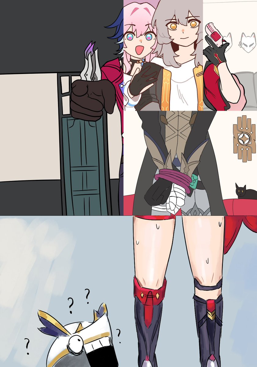 HappySmileFrend's tweet photo. Blade.... has beautiful legs...?

#HonkaiStarRail #TopazHSR https://t.co/MBB5vXj8db