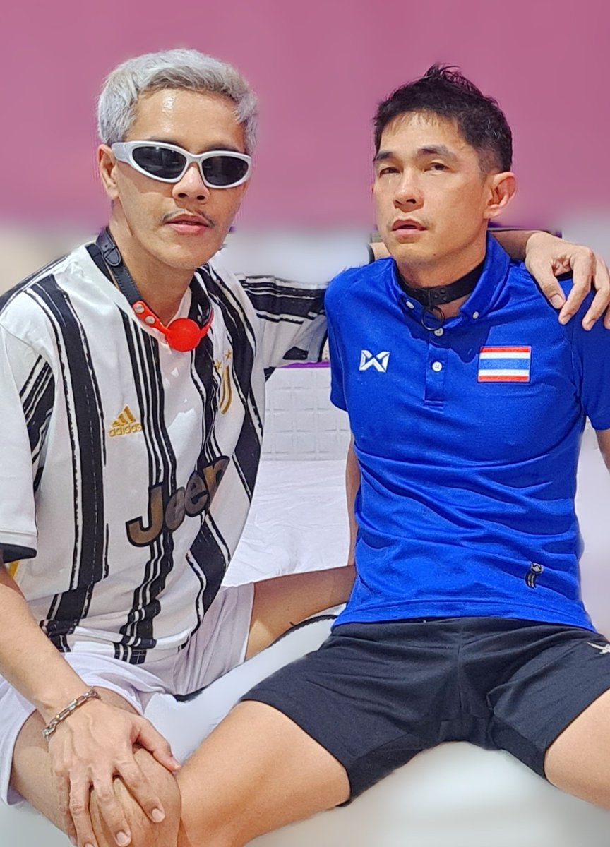 tackinozukex's tweet photo. Let's play a love game. Do you want love or you want game? Are you in game? I am in hot game. ( 38 min.)
🏃‍➡️⚽️🏃‍♂️ใครแพ้โดนเอา! 👦 @JackarinH ท้ามา 😎ต้าวแทค @tackinozukex จัดให้ เล่นซะขาเจ็บ นวดๆ เน้นๆ  เกมส์นี้ใครแพ้อะ 555
..ดูฟินๆ คลิกเลย คลิปเต็ม 38 นาที ✅️Uncencored!  Full clip,Let's cum💦💦💦👇 🔥https://t.co/zVhWQqQdFb