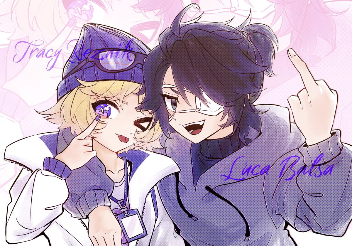bubybooooooo's tweet photo. ⛓️ 🕹️#囚机 #LUCATRACY #ルカトレ #IdentityV https://t.co/h7CuvJFtUS