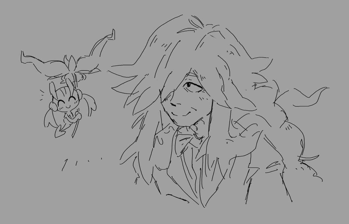Here's a bonus warmup doodle I did of Peepaw 