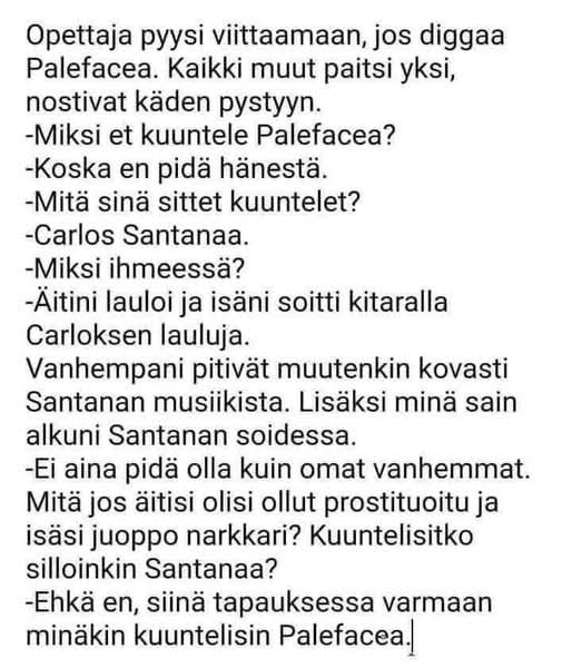 MinnaMkinen6's tweet photo. Hyvä vitsi. https://t.co/u7V4EOxprC