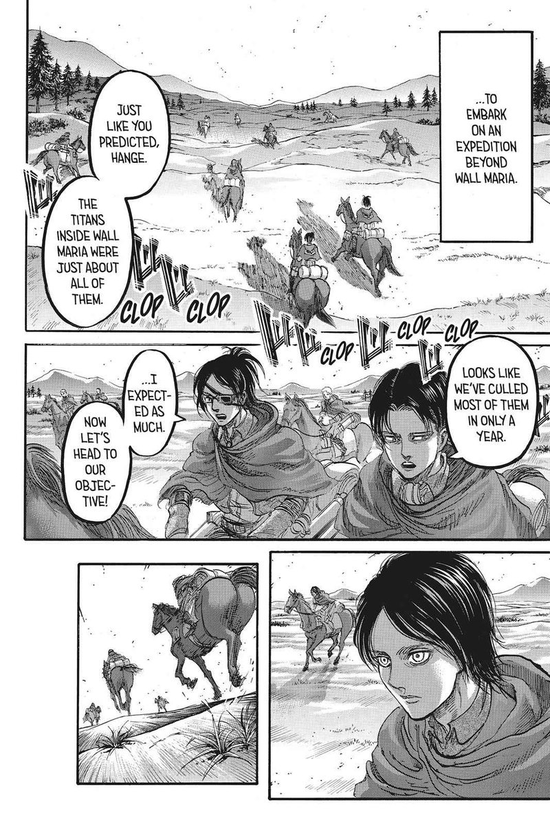 it frustrates me that every time there's a "best survey corps commander" discourse, hanji is often left out. when hanji became commander, they had to rebuild everything from scratch. but the sc succeeded in reclaiming shiganshina in only about a year under their leadership.