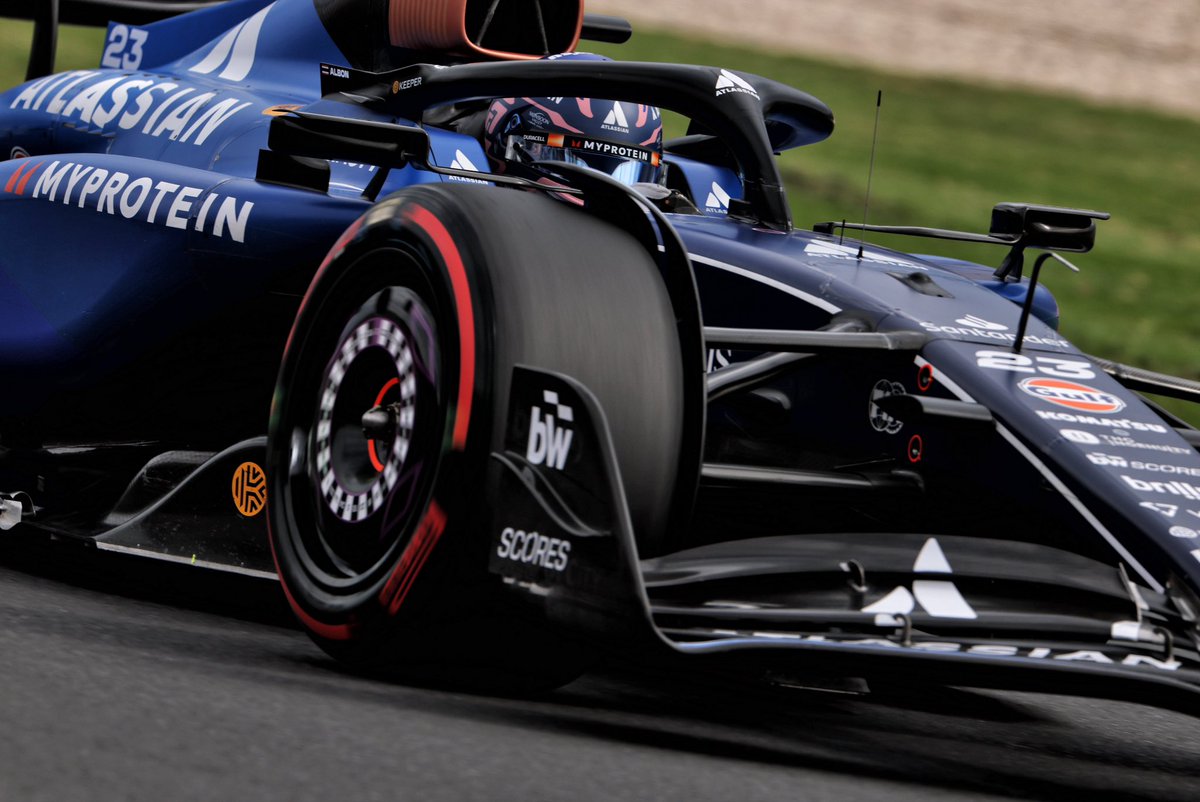 El Williams durante la clasificación en Australia. Fuente: Williams Racing